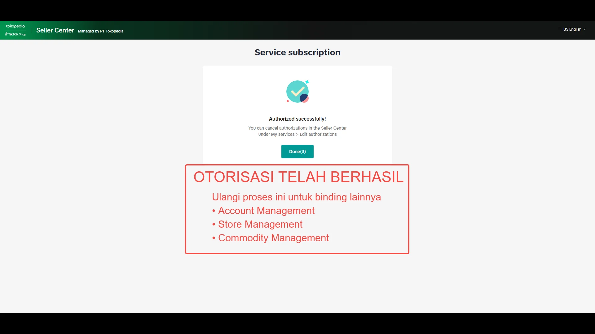 Step 5: Verifikasi di dashboard